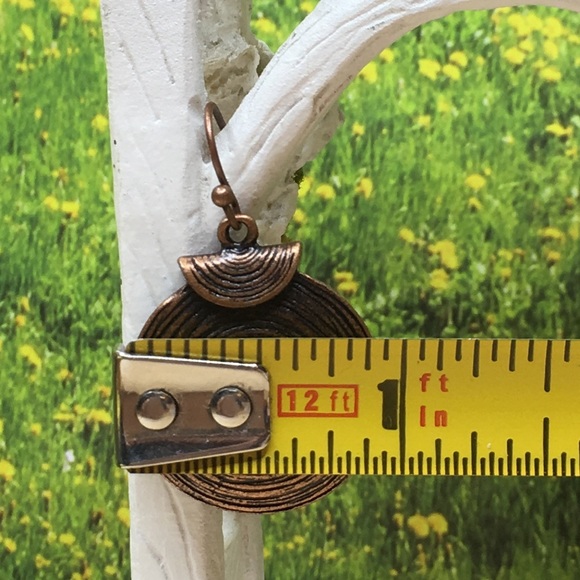 Boho Coin Earrings - Picture 6 of 7